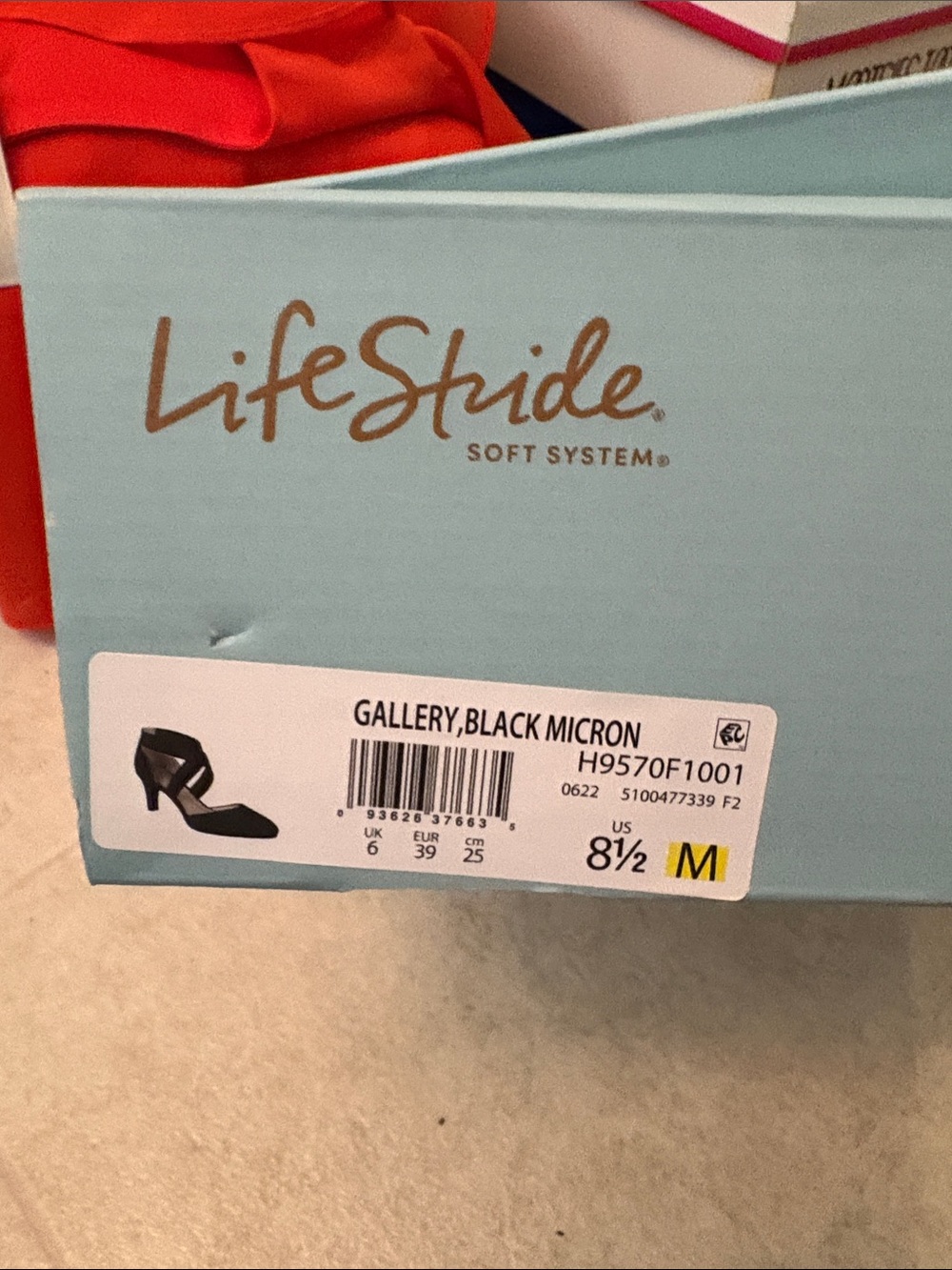Life Stride Black Women's Dress Sandals